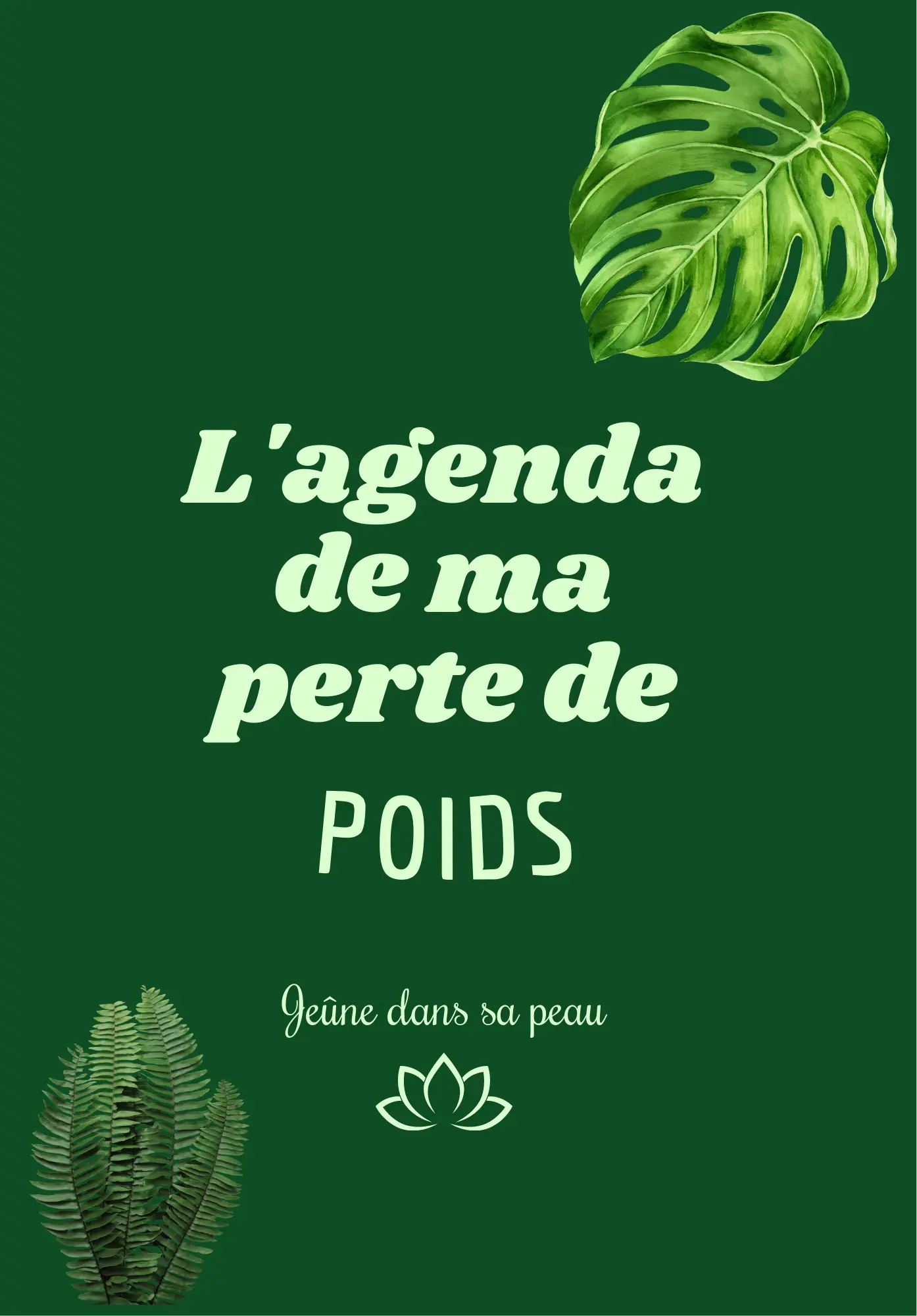 agenda perte de poids